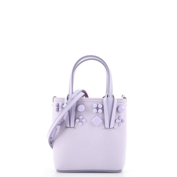 Christian Louboutin Cabata Tote Studded Leather Mini