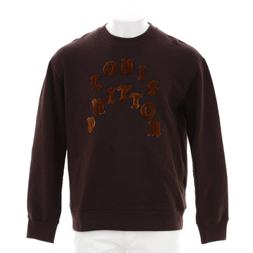 Louis Vuitton Men's Logo Crewneck Sweater Cotton