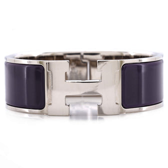 Hermes Clic H Bracelet Enamel Wide