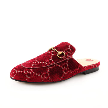 Gucci Women's Princetown Mules GG Velvet