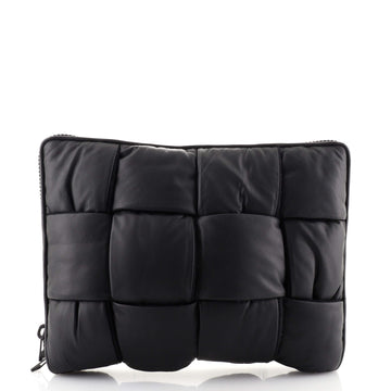 Bottega Veneta Document Case Padded Maxi Intrecciato Leather Large