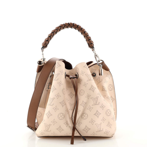 Louis Vuitton Muria Mahina Galet Leather Handbag