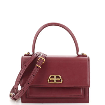 Balenciaga Sharp Top Handle Bag Leather XS