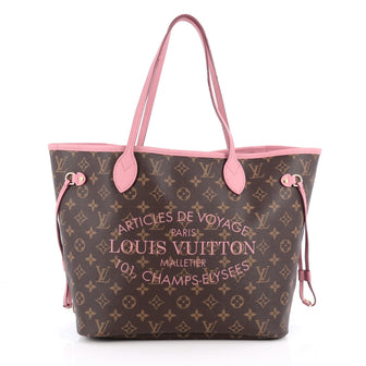 Louis Vuitton Limited Edition Monogram Ikat Neverfull MM