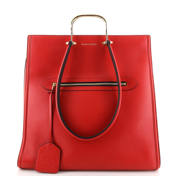Alexander McQueen The Tall Story Tote Leather