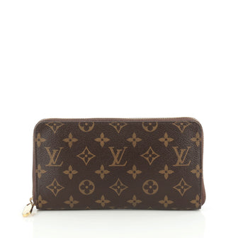 Louis Vuitton Zippy Organizer Monogram Canvas Brown 1927801