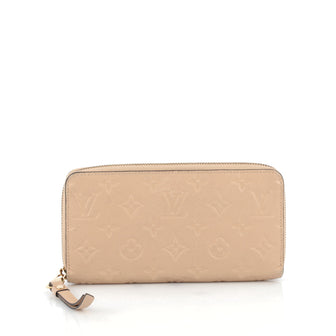 Louis Vuitton Zippy Wallet Monogram Empreinte Leather Neutral 1927807