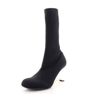 Alexander McQueen Women's Arc Knit Boot Fabric