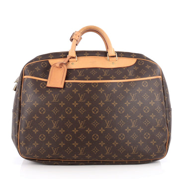 Louis Vuitton Alize Bag Monogram Canvas 24 Heures Brown 1927901