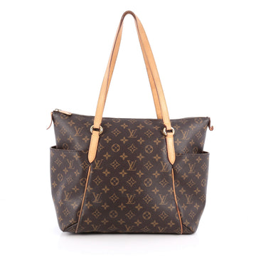 Louis Vuitton Totally Handbag Monogram Canvas MM Brown