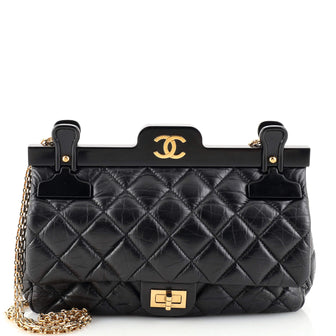 Chanel Reissue 2.55 Hanger Flap Bag Quilted Aged Calfskin 225