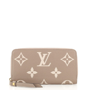 Louis Vuitton Zippy Wallet Bicolor Monogram Empreinte Giant