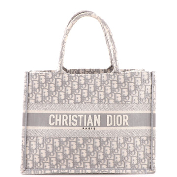 Christian Dior Book Tote Oblique Canvas Medium