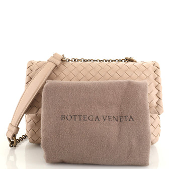 Bottega Veneta Olimpia Crossbody Bag Intrecciato Nappa Baby