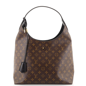Louis Vuitton Flower Hobo Monogram Canvas