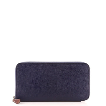 Hermes Azap Zip Around Wallet Silk'in Epsom Long