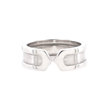 Cartier C de Cartier Ring 18K White Gold 6.5mm