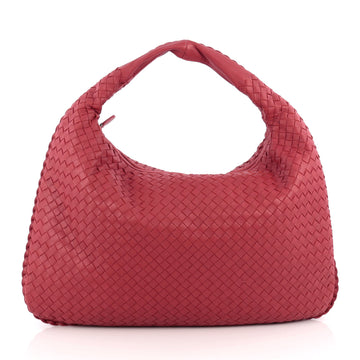 Bottega Veneta Veneta Hobo Intrecciato Nappa Maxi Red 1928901