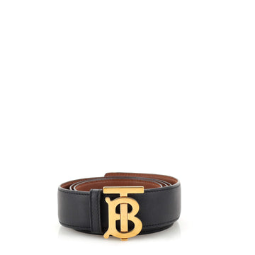 Burberry TB Belt Leather Wide