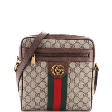 Gucci Ophidia Messenger Bag GG Coated Canvas Small