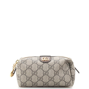 Gucci Ophidia Cosmetic Pouch GG Coated Canvas Small
