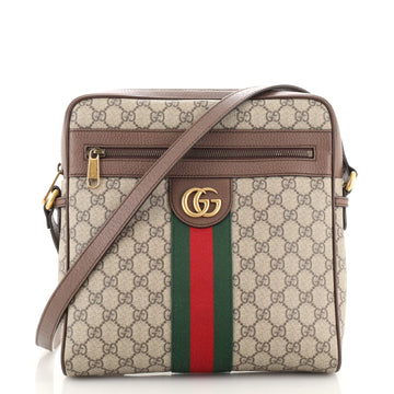 Gucci Ophidia Messenger Bag GG Coated Canvas Medium