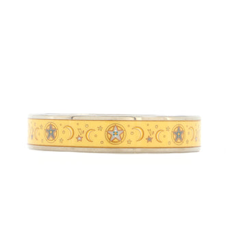Hermes Bangle Bracelet Printed Enamel Medium