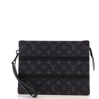 Louis Vuitton Trunk Pouch Monogram Eclipse Canvas