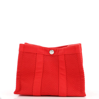 Hermes Garden Party Pouch Toile