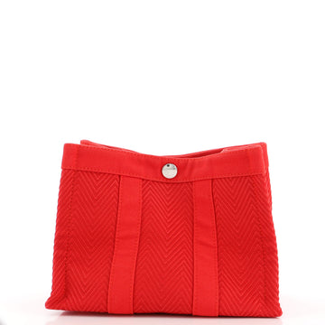 Hermes Garden Party Pouch Toile