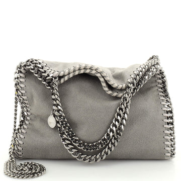 Stella McCartney Falabella Fold Over Crossbody Bag Shaggy Deer Mini