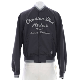 Christian Dior Men's Atelier Teddy Jacket Polyester Blend
