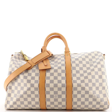 Louis Vuitton Keepall Bandouliere Bag Damier 45