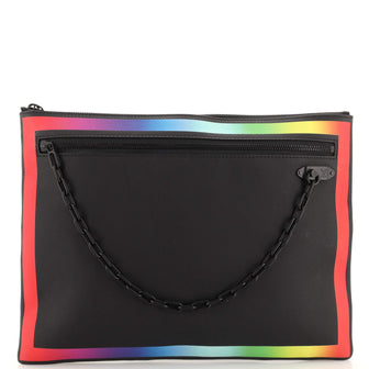 Louis Vuitton Pochette A4 Rainbow Taiga Leather