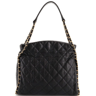 Chanel Chain Me Hobo Quilted Leather Medium