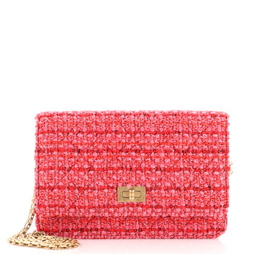 Chanel Reissue 2.55 Wallet on Chain Quilted Tweed