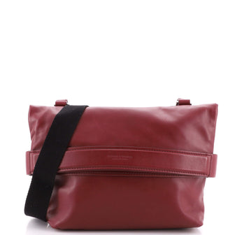 Bottega Veneta Fold Over Crossbody Bag Leather
