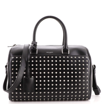 Saint Laurent Classic Baby Duffle Bag Studded Leather