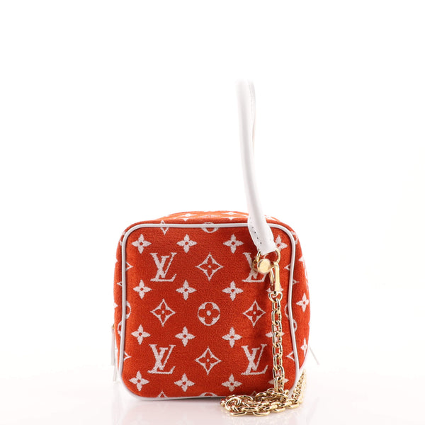 Square Bag LV Match Monogram Jacquard Velvet