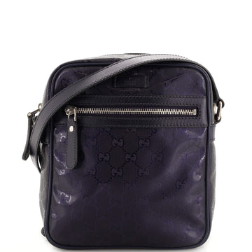 Gucci Zip Crossbody Bag GG Imprime Small