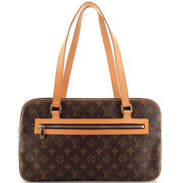 Louis Vuitton Cite Handbag Monogram Canvas GM