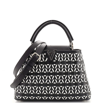 Louis Vuitton Capucines Bag Woven Leather BB