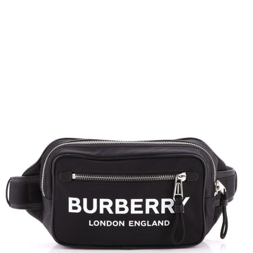 Burberry Logo Bum Bag Printed Nylon