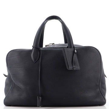 Hermes Victoria II Travel Handbag Clemence 43
