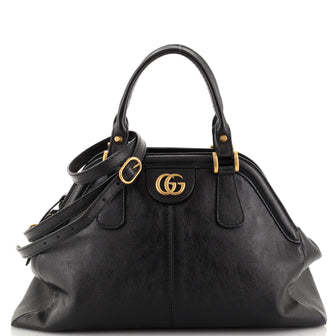Gucci RE(BELLE) Top Handle Bag Leather Medium