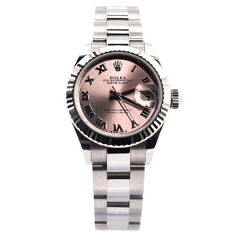 Rolex Oyster Perpetual Datejust Automatic Watch Stainless Steel and White Gold 28