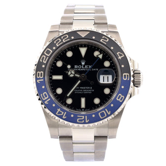 Rolex Oyster Perpetual Date GMT-Master II Batman Automatic Watch Stainless Steel and Cerachrom 40