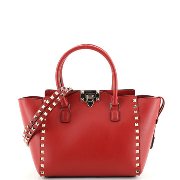 Valentino Garavani Rockstud Tote Rigid Leather Small