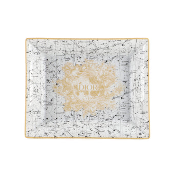 Christian Dior Trinket Tray Printed Porcelain