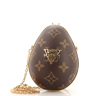 Louis Vuitton Egg Case Monogram Canvas and Leather